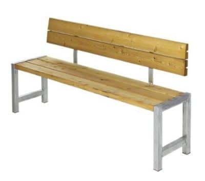 Plus Plankebænk med Ryglæn